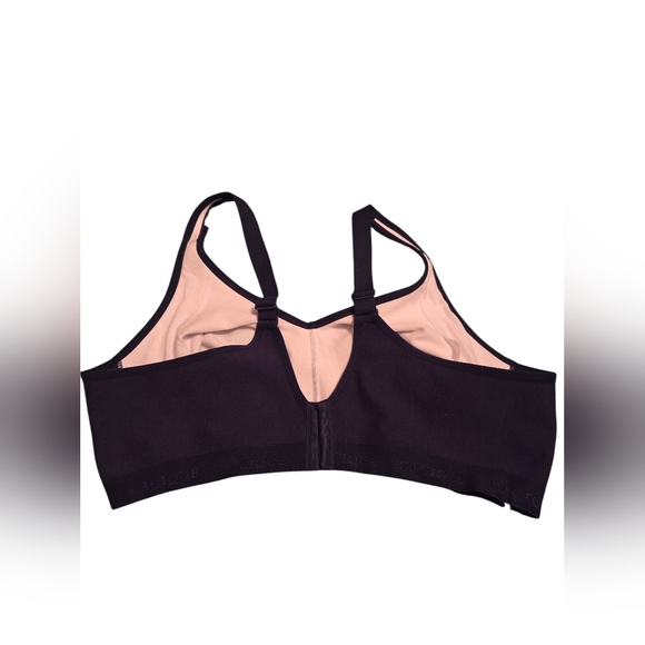 Cacique Lane Bryant Navy Cotton Full Coverage No-Wire Bra Lace Size 48D - Picture 2 of 3